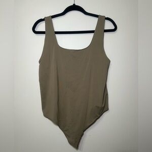 SKIMS Army Green Bodysuit